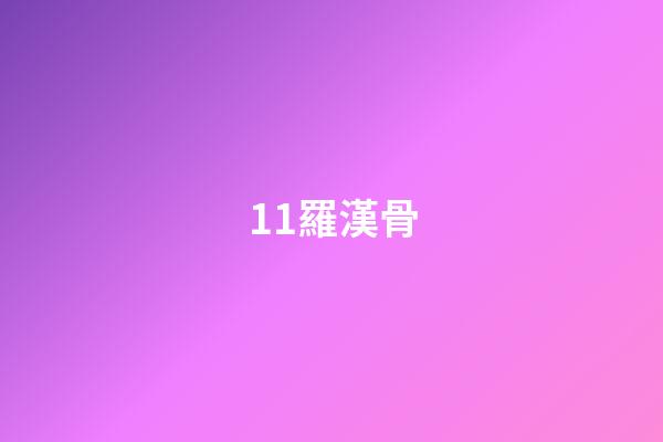 11.羅漢骨