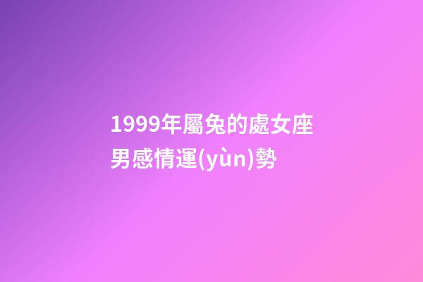 1999年屬兔的處女座男感情運(yùn)勢-第1張-星座運(yùn)勢-玄機(jī)派