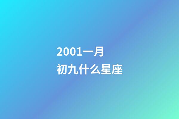 2001一月初九什么星座-第1張-星座運(yùn)勢(shì)-玄機(jī)派