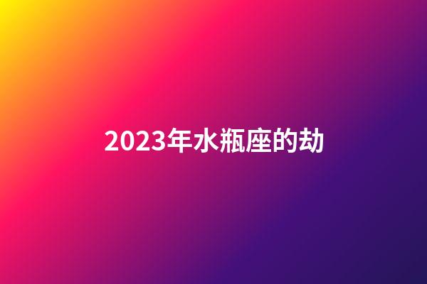 2023年水瓶座的劫-第1張-星座運勢-玄機派
