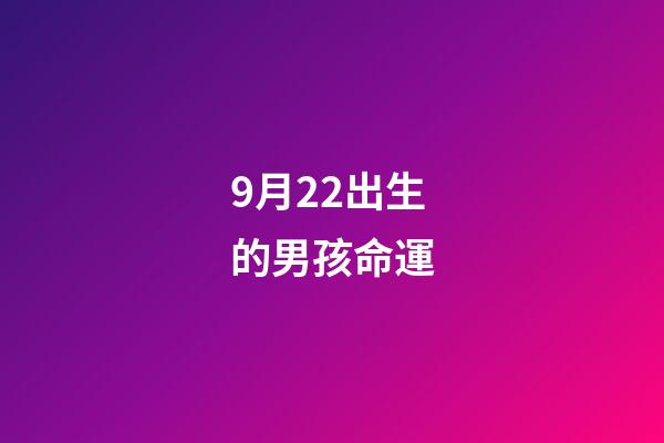 9月22出生的男孩命運(十二星座與“命中注定的對象”相遇的地方會是哪里呢？)-第1張-觀點-玄機派