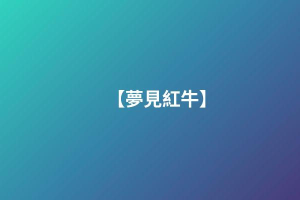 【夢見紅牛】