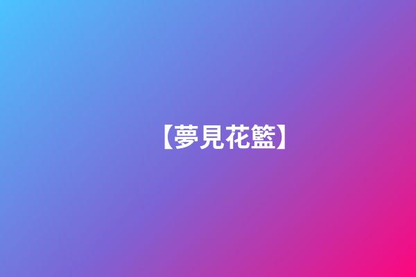 【夢見花籃】
