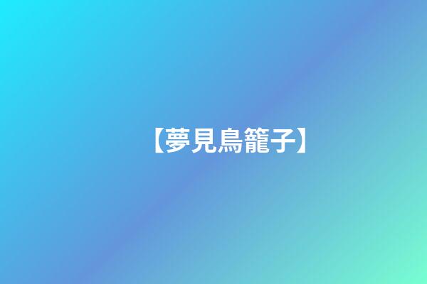 【夢見鳥籠子】