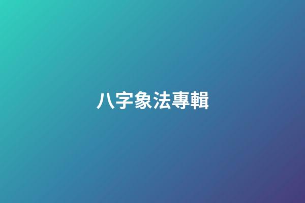 八字象法專輯