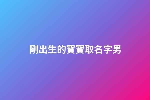 剛出生的寶寶取名字男(剛出生的男孩取什么名字好)-第1張-男孩起名-玄機派