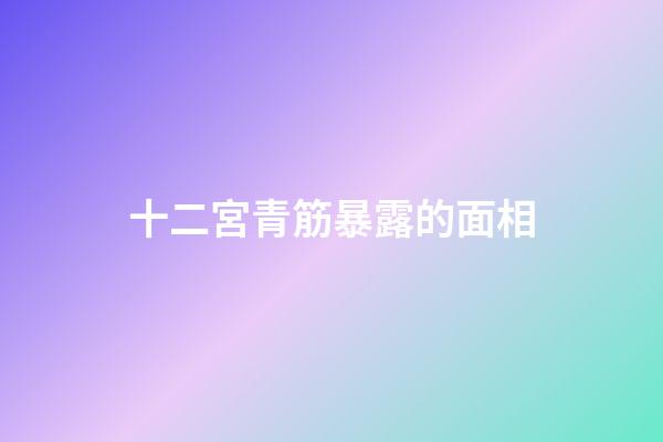 十二宮青筋暴露的面相