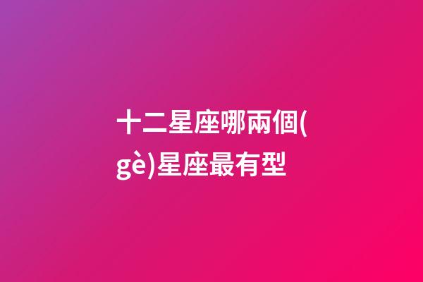 十二星座哪兩個(gè)星座最有型-第1張-星座運(yùn)勢(shì)-玄機(jī)派