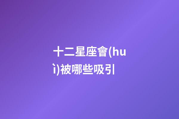 十二星座會(huì)被哪些吸引-第1張-星座運(yùn)勢(shì)-玄機(jī)派
