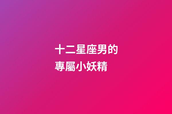 十二星座男的專屬小妖精