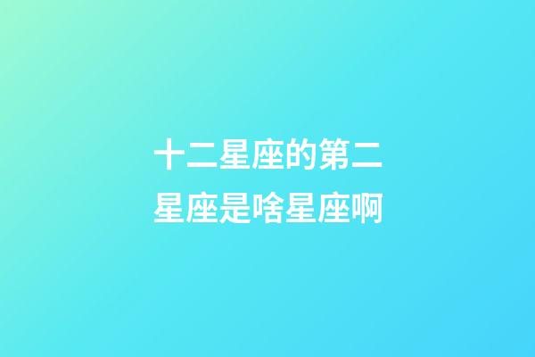 十二星座的第二星座是啥星座啊-第1張-星座運(yùn)勢-玄機(jī)派