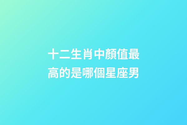 十二生肖中顏值最高的是哪個星座男-第1張-星座運勢-玄機派