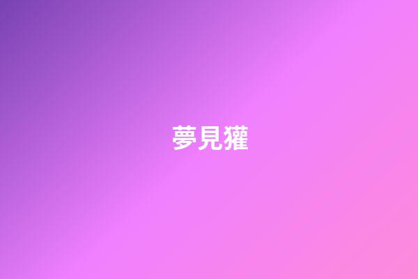 夢見獾