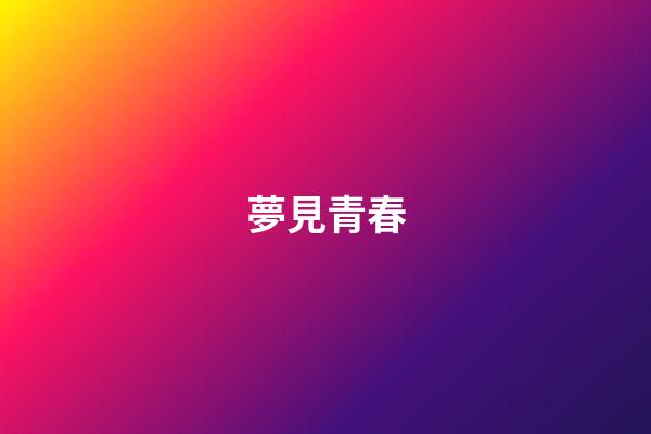 夢見青春