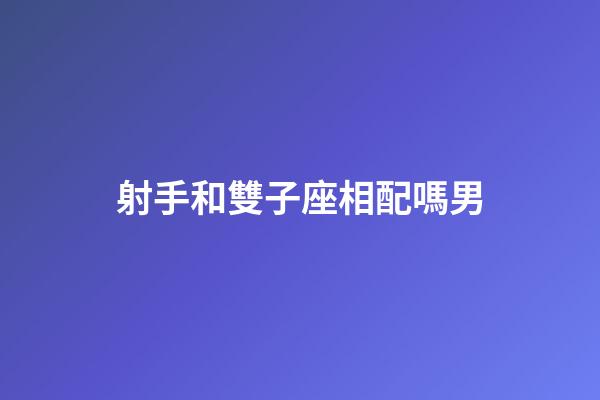 射手和雙子座相配嗎男-第1張-星座運(yùn)勢(shì)-玄機(jī)派
