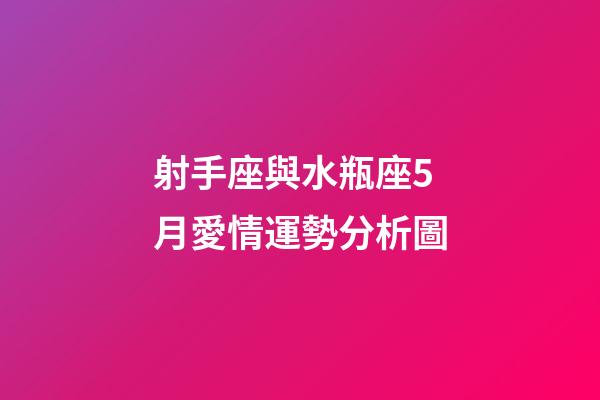 射手座與水瓶座5月愛情運勢分析圖-第1張-星座運勢-玄機派