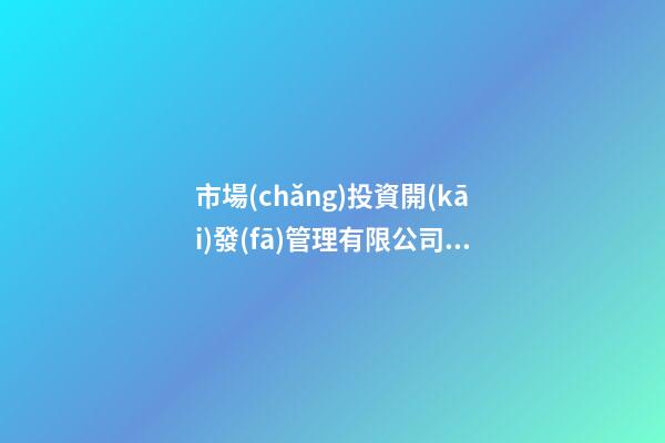 市場(chǎng)投資開(kāi)發(fā)管理有限公司起名字(2篇)-第1張-公司起名-玄機(jī)派