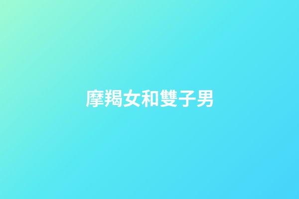 摩羯女和雙子男（當雙子男碰到摩羯女）-第1張-星座運勢-玄機派
