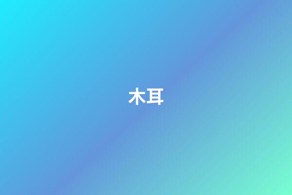 木耳