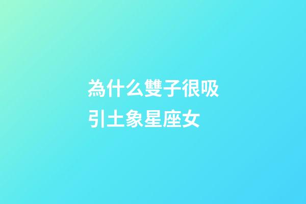 為什么雙子很吸引土象星座女-第1張-星座運勢-玄機派