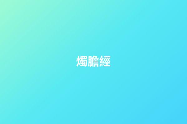 燭膽經