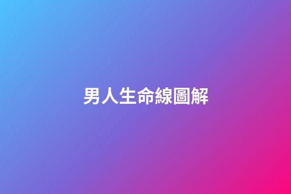 男人生命線圖解