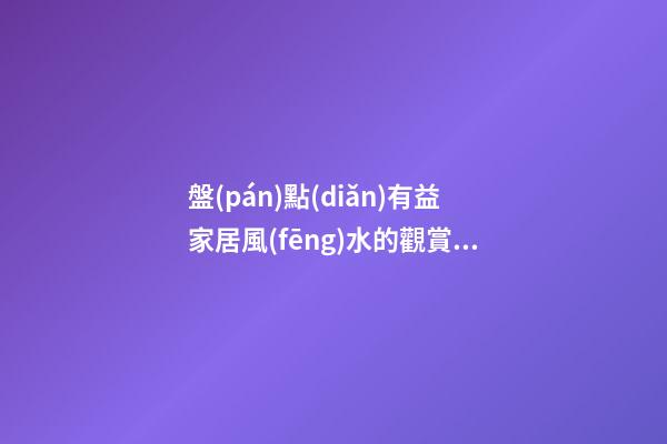 盤(pán)點(diǎn)有益家居風(fēng)水的觀賞魚(yú)，紅白錦鯉能旺財(cái)