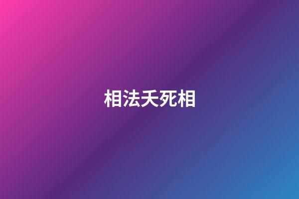 相法夭死相