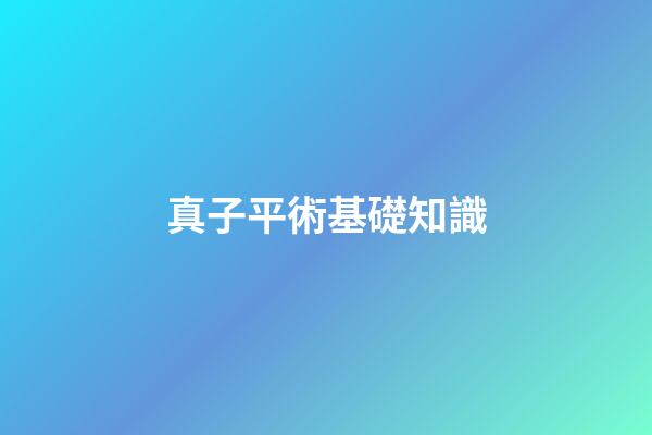 真子平術基礎知識