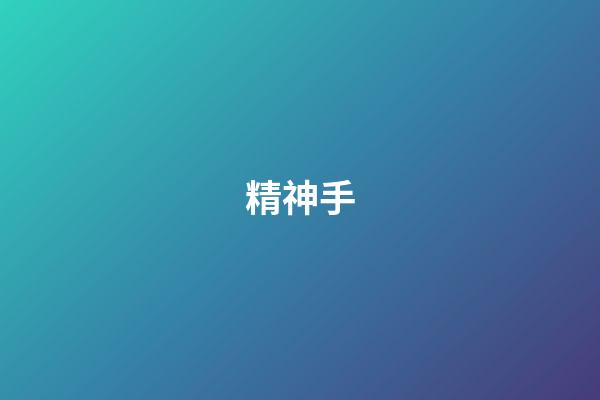 精神手