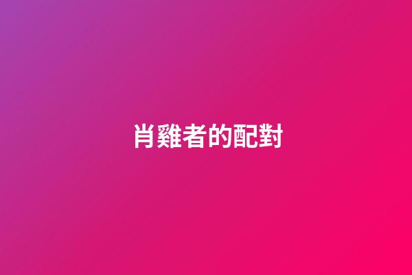 肖雞者的配對