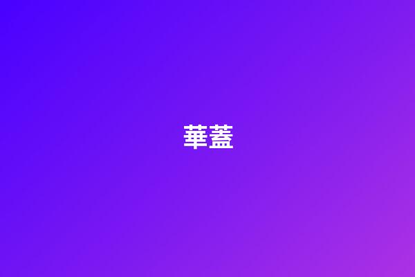 華蓋