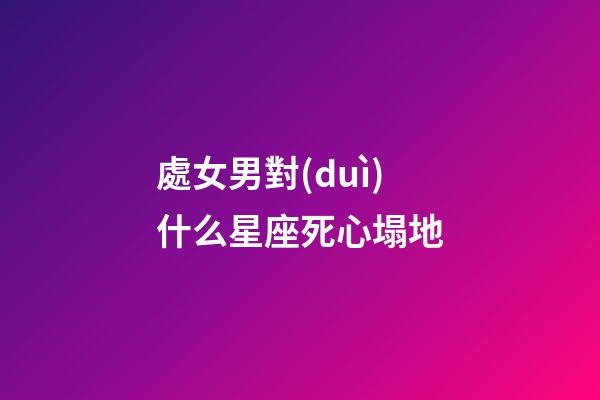處女男對(duì)什么星座死心塌地-第1張-星座運(yùn)勢(shì)-玄機(jī)派