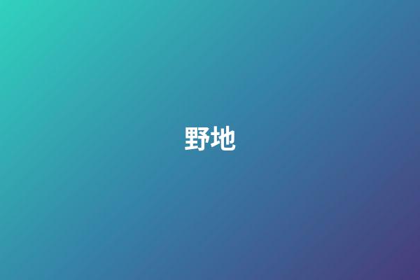 野地