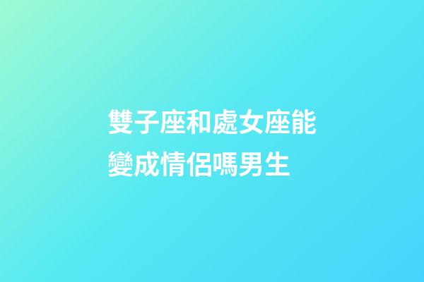 雙子座和處女座能變成情侶嗎男生-第1張-星座運勢-玄機派