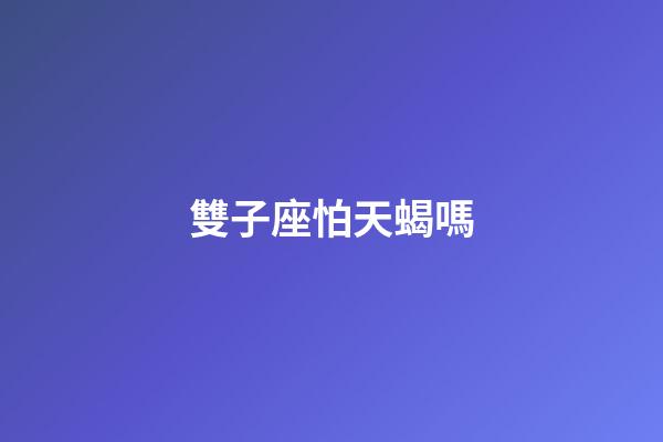 雙子座怕天蝎嗎-第1張-星座運(yùn)勢(shì)-玄機(jī)派