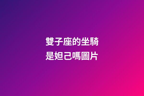 雙子座的坐騎是妲己嗎圖片-第1張-星座運勢-玄機派