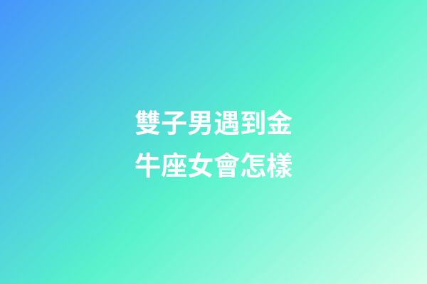 雙子男遇到金牛座女會怎樣-第1張-星座運勢-玄機派