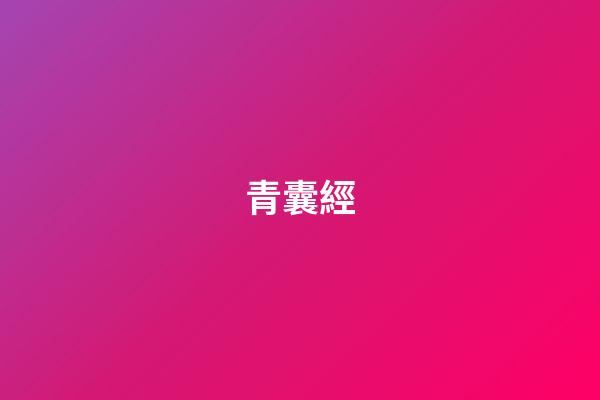 青囊經