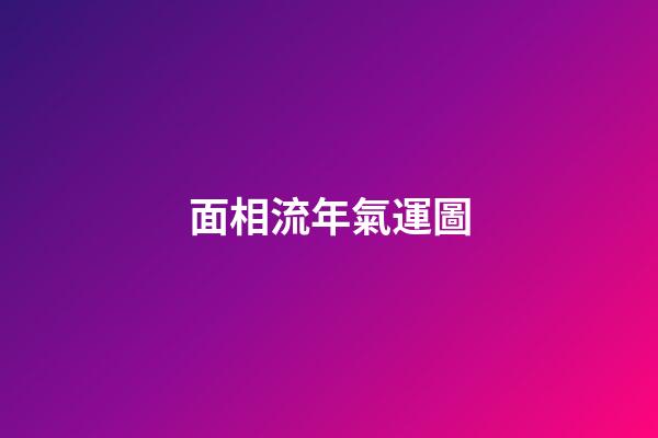 面相流年氣運圖