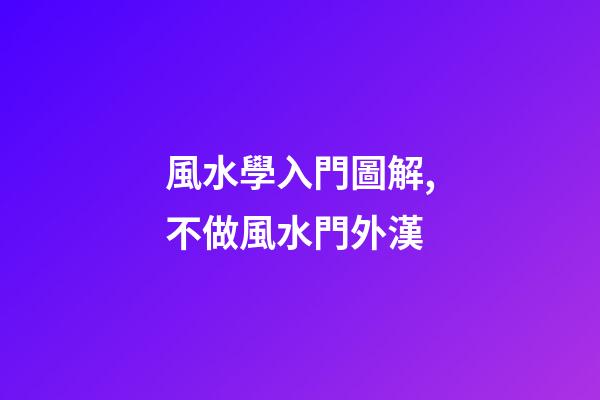 風水學入門圖解,不做風水門外漢